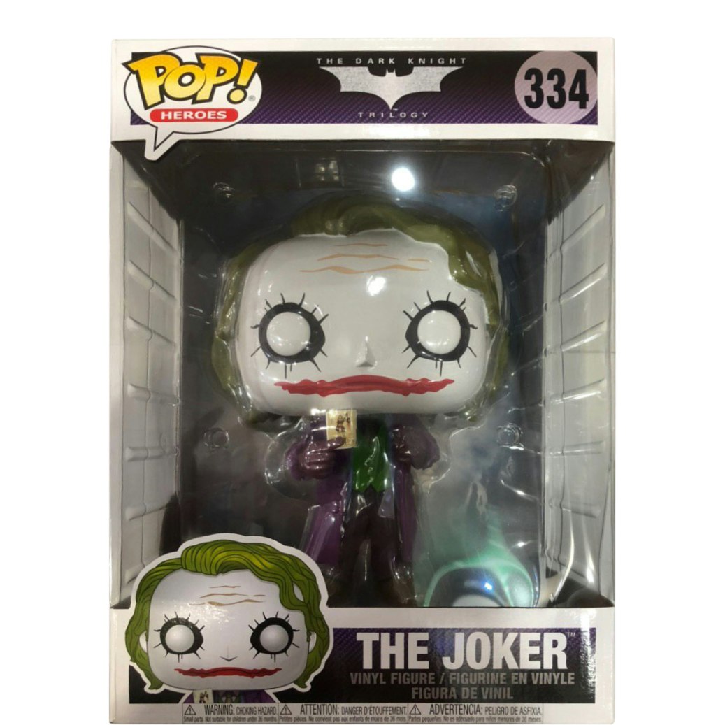 Funko Pop 10" Joker 334 de Dark Knight Trilogie 
